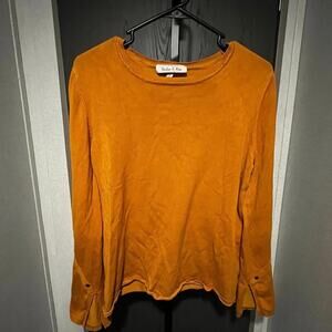 Bell sleeve sweater
